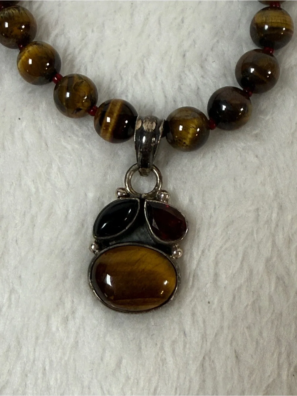 Handmade tigers eye